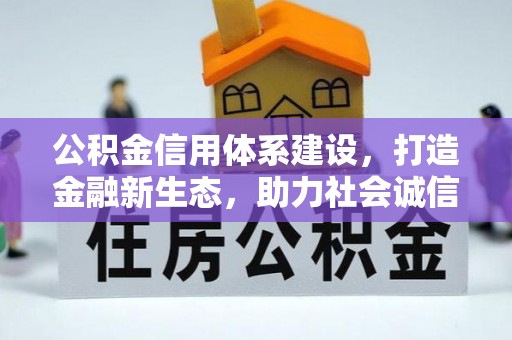 庐阳公积金信用体系建设，打造金融新生态，助力社会诚信发展