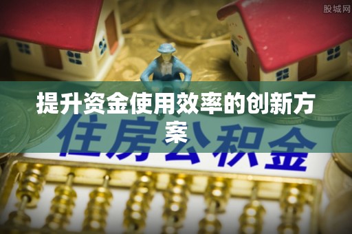 庐阳提升资金使用效率的创新方案